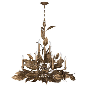Seraphine 11 Light Chandelier in Weathered Gold (29|N3528736)