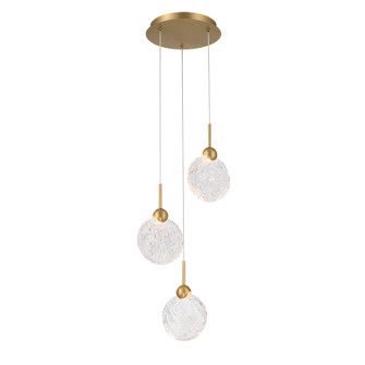 Briselle LED Pendant in Legacy Brass (29|N2373732L)