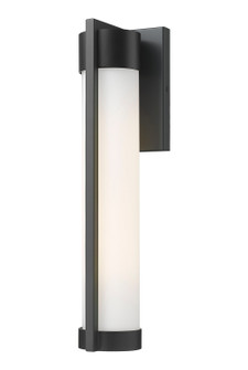 Stratford One Light Wall Sconce in Matte Black (405|99541WBK16WH)