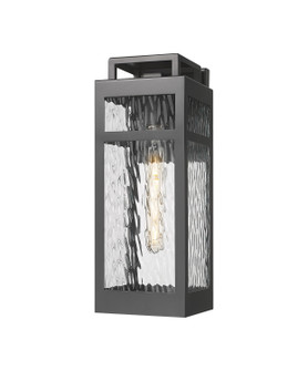Ridgeway One Light Wall Sconce in Matte Black (405|99531WBK15WG)