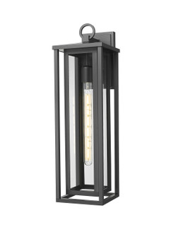 Ashland One Light Wall Sconce in Matte Black (405|99501WBK23CL)
