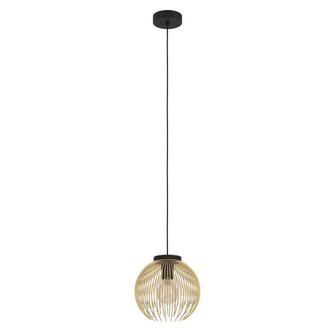 Venezuela One Light Pendant in Black (217|900166A)