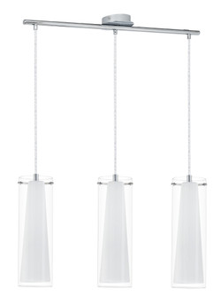 Pinto Three Light Pendant in Chrome (217|89833A)