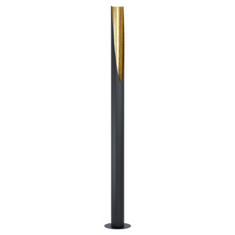 Prebone LED Floor Lamp in Black/Gold Leaf (217|39759A)