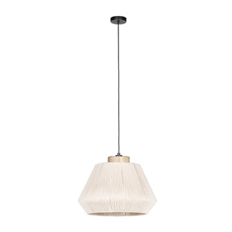 Lanier One Light Pendant in Black (217|205763A)