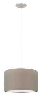 Mandana One Light Pendant in Matte Nickel (217|204254A)