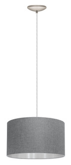 Mandana One Light Pendant in Matte Nickel (217|202943A)