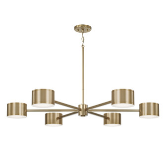 Henley LED Chandelier in Aged Brass (65|460901AD)