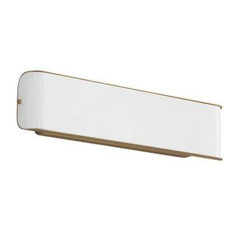 Marcell LED Vanity in Aged Brass (65|161811AD)