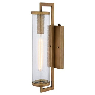 Morgan Park One Light Outdoor Wall Mount in Warm Brass (63|T0792)