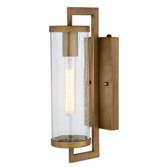 Morgan Park One Light Outdoor Wall Mount in Warm Brass (63|T0791)