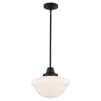 Eastgate One Light Pendant in Matte Black (63|P0453)