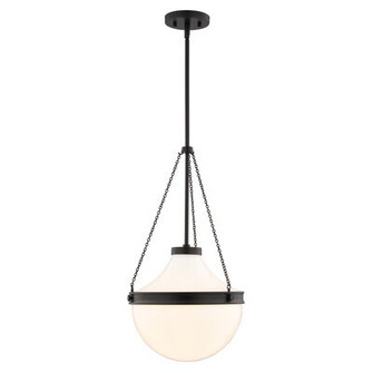 Lincoln One Light Pendant in Matte Black (63|P0449)