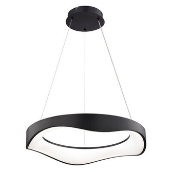 Bowen LED Chandelier in Textured Black (63|H0310)