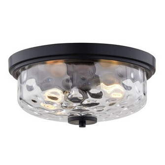 Northlake Two Light Flush Mount in Matte Black (63|C0335)