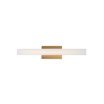 Vogue LED Vanity in Natural Aged Brass (16|59102CLFTNAB)