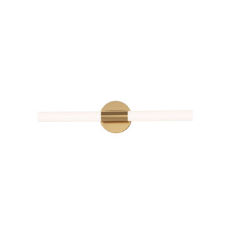 Tubi LED Bath Bar in Natural Aged Brass (16|52512WTNAB)