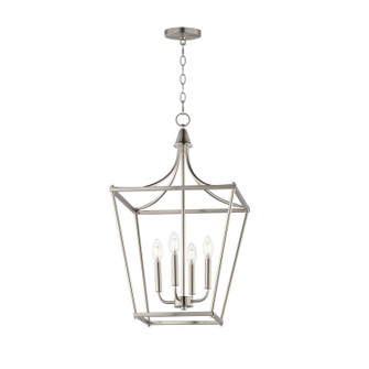 Clifton Four Light Pendant in Satin Nickel (16|25314SN)