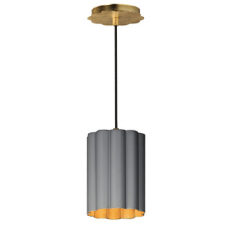Primrose One Light Pendant in Gold Leaf (16|18054DGGL)