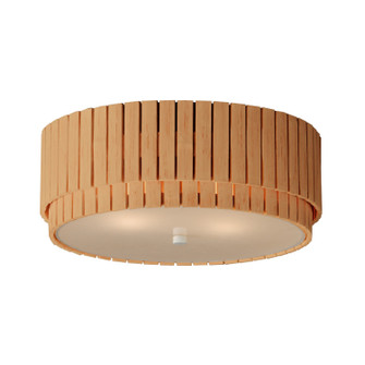 Satori Two Light Flush Mount in Natural Aged Brass (16|14459NANAB)
