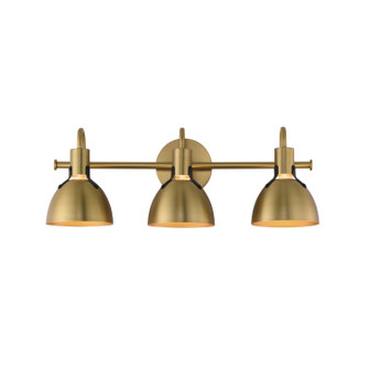 Dusk Three Light Wall Sconce in Satin Brass (16|12343SBR)