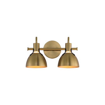 Dusk Two Light Wall Sconce in Satin Brass (16|12342SBR)