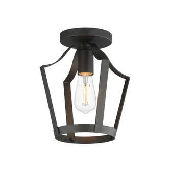 Arden One Light Pendant / Semi-Flush in Black (16|10421BK)