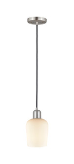 Austere One Light Mini Pendant in Brushed Satin Nickel (405|9001PSNG4201)