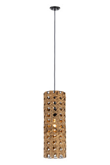 Downtown Urban Naturals One Light Mini Pendant in Matte Black (405|6631PBK8NT)