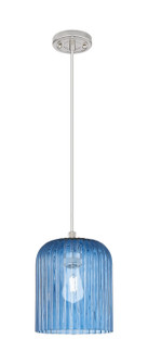 Downtown Urban One Light Pendant in Satin Nickel (405|4341PSNG5598BL)