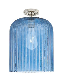 Downtown Urban One Light Flush Mount in Polished Nickel (405|4341FPNG55912BL)