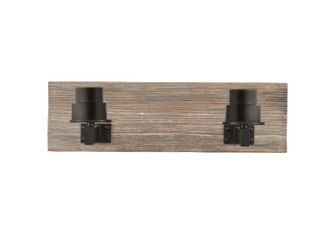 Diego Two Light Bath Vanity in Matte Black (405|4242WBK)