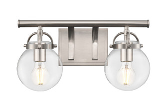 Downtown Urban Two Light Bath Vanity in Satin Nickel (405|4162WSNG2026)