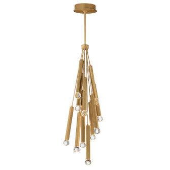 Allumettes LED Pendant in Gold (86|E23347122GLD)