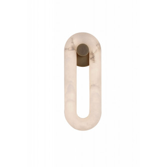 Sedona LED Wall Sconce in Aged Brass (192|HF2954AB)