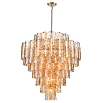 Fire and Ice 21 Light Chandelier in Lacquered Gold (581|8526321)