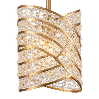 Anastasia One Light Pendant in Lacquered Gold (581|852391)