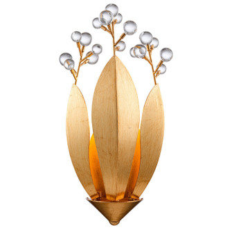 Callista One Light Wall Sconce in Antique Gold Leaf (581|851351)