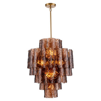 Fire and Ice 13 Light Chandelier in Lacquered Gold (581|8536213)