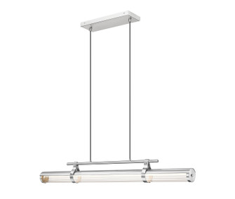 Benoit LED Linear Chandelier in Brushed Nickel (224|195944LBNLED)