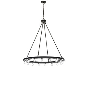 Loxley 16 Light Chandelier in Solar Black (57|289621)