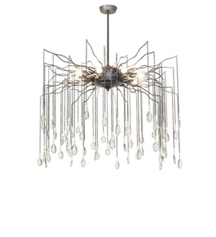 Aranha Eight Light Chandelier in Pewter (57|287468)