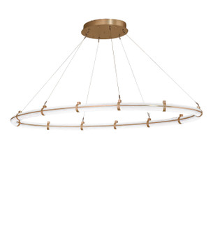 Gallaudet LED Pendant in Brushed Brass (57|284490)