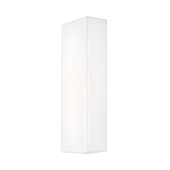 Textile LED Wall Sconce in Cream Linen Fabric (102|FAB5410WHTE)