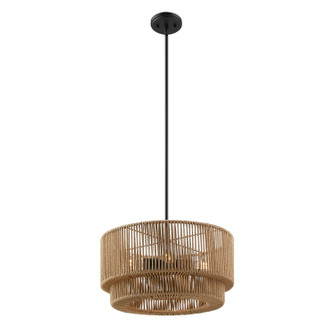 Eco Four Light Pendant in Matte Black (102|ECO8307MBLK)