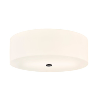 Acryluxe Five Light Flush-Mount in Matte Black (102|ACR9732OPALMBLK)