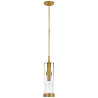 Calix One Light Pendant in Hand-Rubbed Antique Brass (268|TOB5275HABCG)
