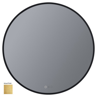 Soleil LED Mirror in Brushed Brass (19|903047)