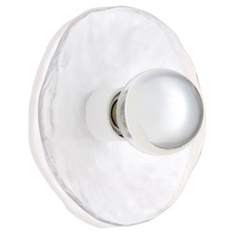 Del Rey One Light Wall Sconce in Brushed Brass|Studio White (19|5380847)