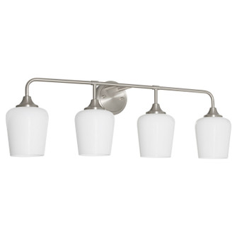 Raymond Four Light Wall Mount in Satin Nickel (19|53134265)
